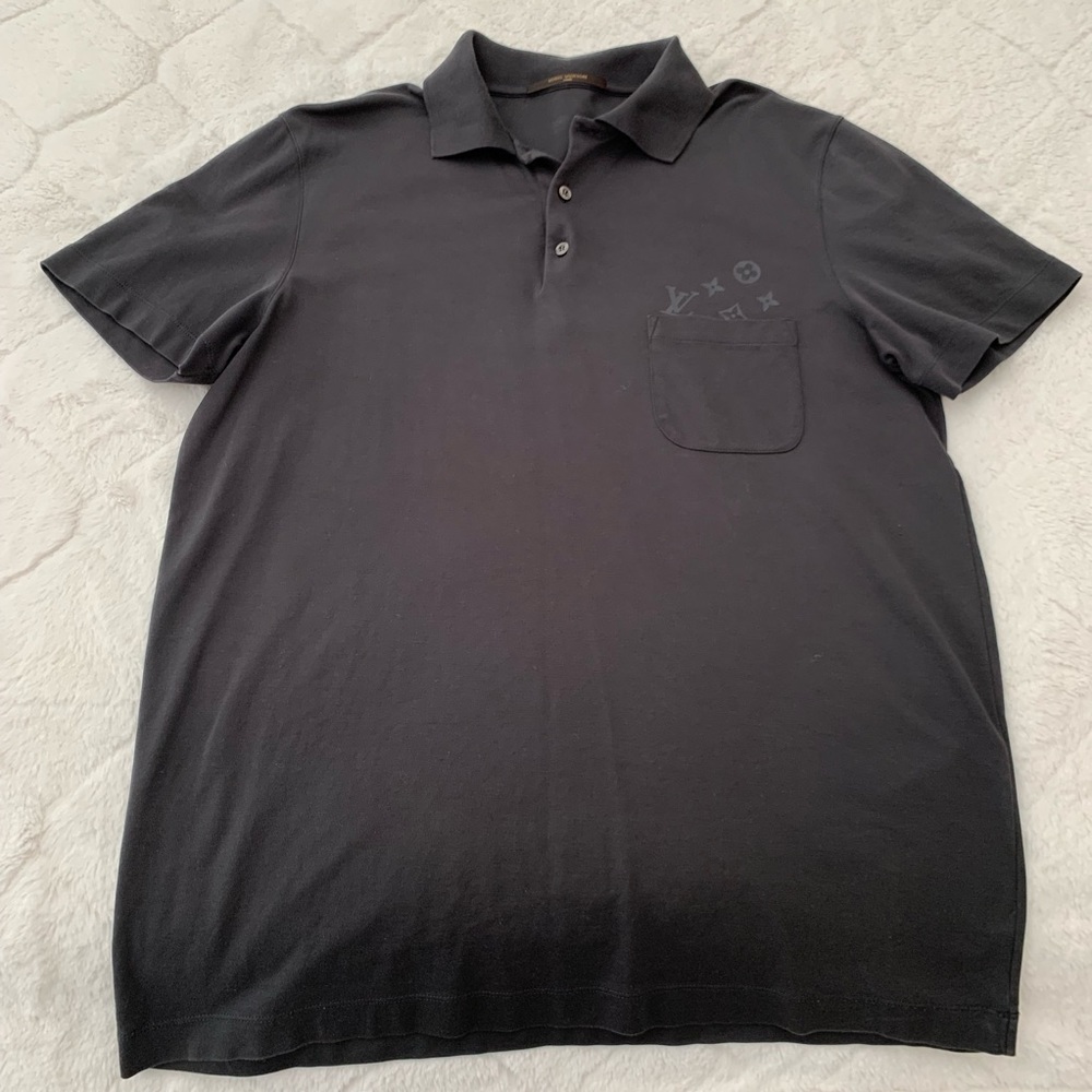 Louis Vuitton Charcoal Grey XL Polo